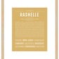 Rashelle | Name Art Print