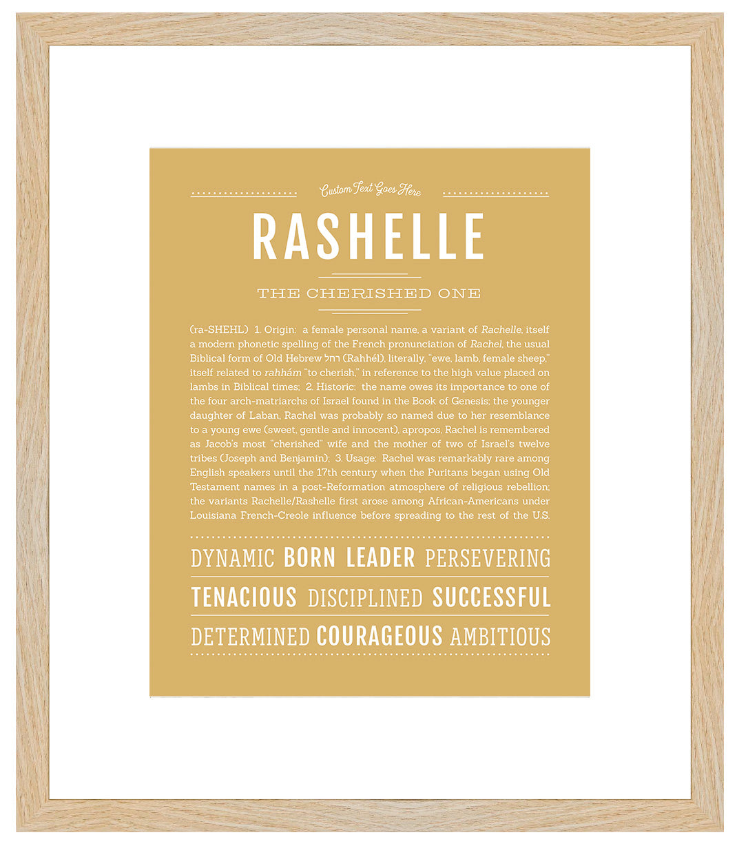 Rashelle | Name Art Print