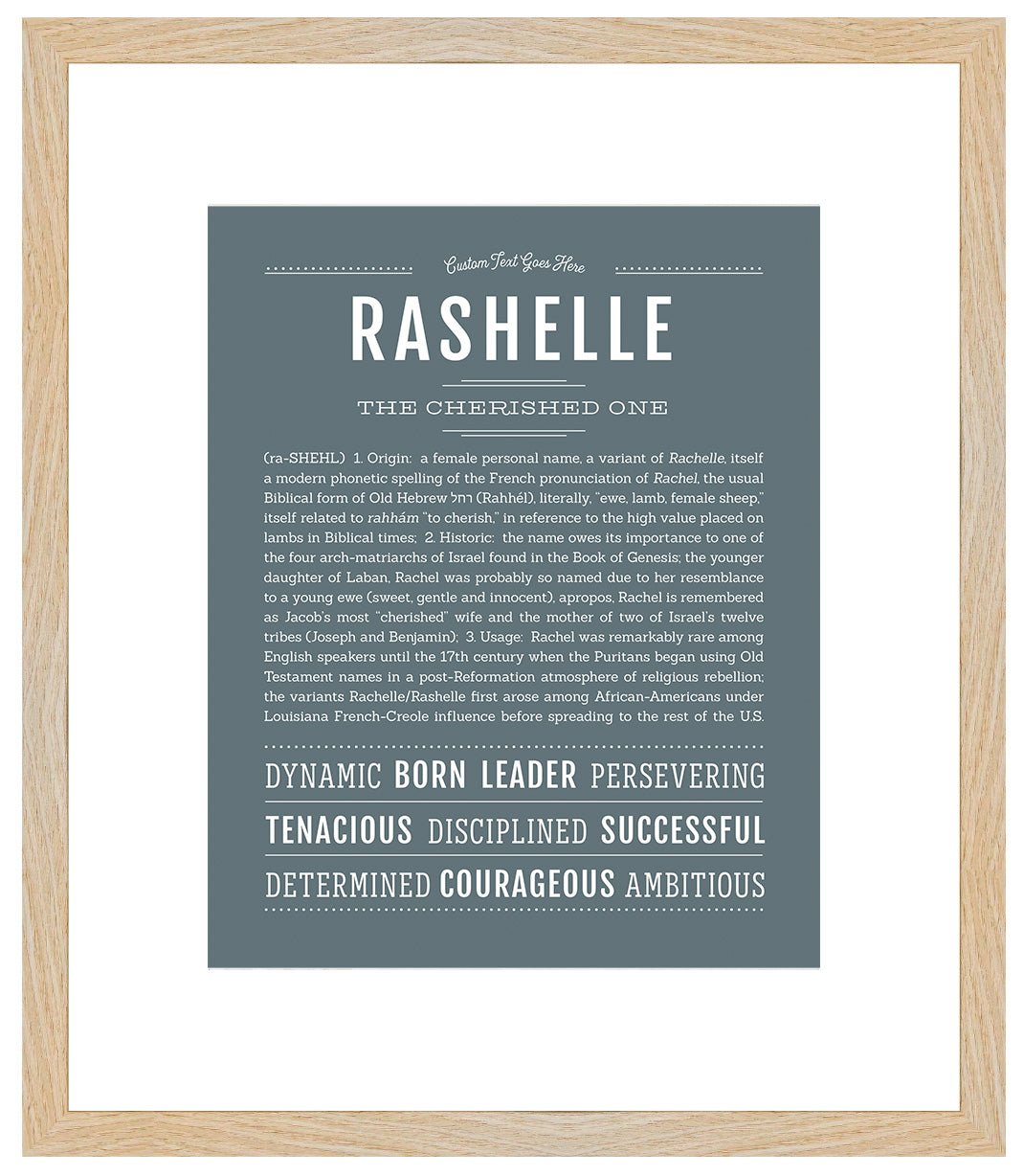 Rashelle | Name Art Print