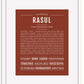 Frame Options | Bordeaux | White Frame, Matted