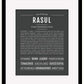 Frame Options | Charcoal Gray | Black Frame, Matted