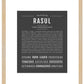 Frame Options | Charcoal Gray | Maple Frame, Matted