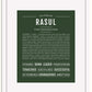 Frame Options | Deep Forest | White Frame, Matted