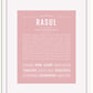Frame Options | Dusty Rose | White Frame, Matted