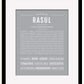 Frame Options | Light Gray | Black Frame, Matted