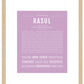 Frame Options | Lilac | Maple Frame, Matted