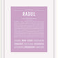Frame Options | Lilac | White Frame, Matted