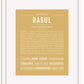 Frame Options | Matte Gold | White Frame, Matted