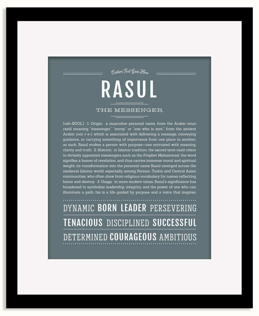 Frame Options | Night Rendezvous | Black Frame, Matted