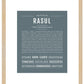 Frame Options | Night Rendezvous | Maple Frame, Matted
