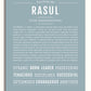 Frame Options | Powder Blue | No Frame