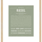 Frame Options | Sage | Maple Frame, Matted