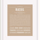 Frame Options | Tan | White Frame, Matted