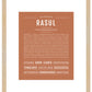 Frame Options | Terra Cotta | Maple Frame, Matted
