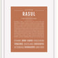 Frame Options | Terra Cotta | White Frame, Matted