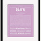 Frame Options | Lilac | Black Frame, Matted