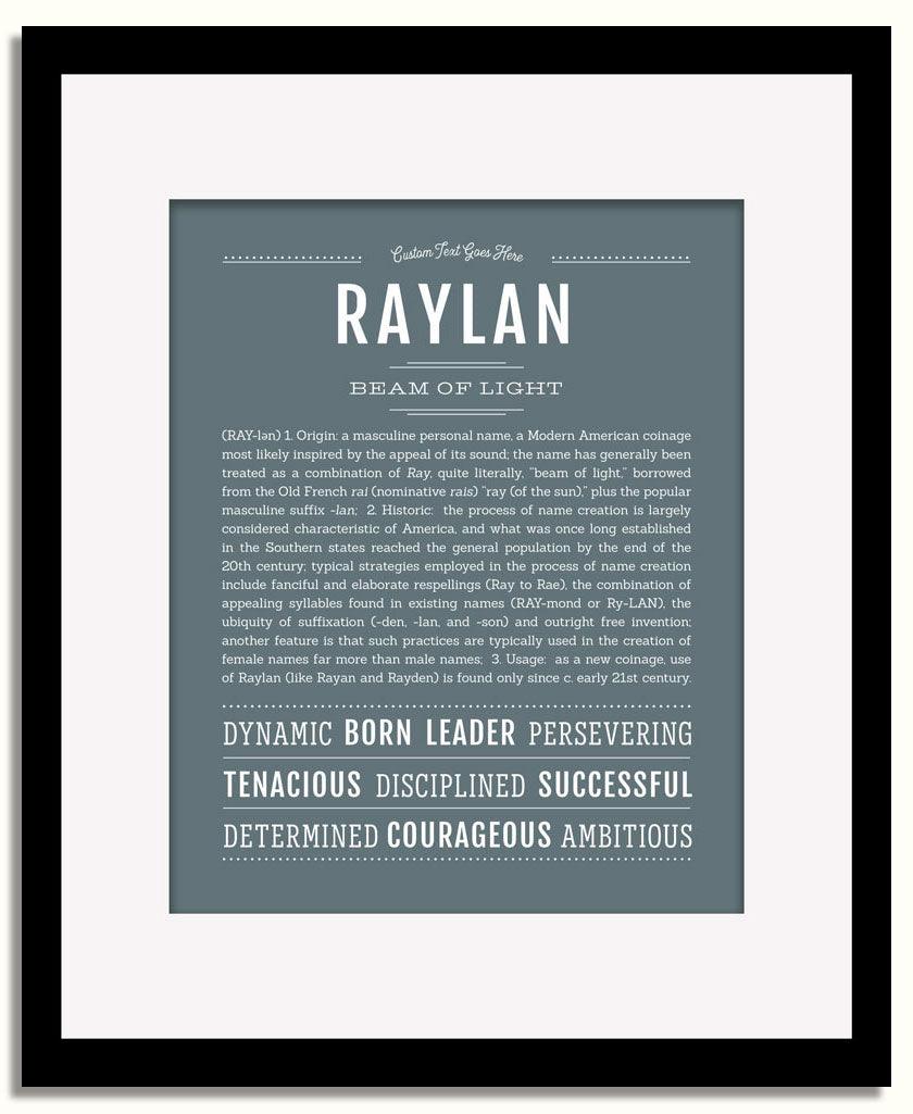 Frame Options | Night Rendezvous | Black Frame, Matted