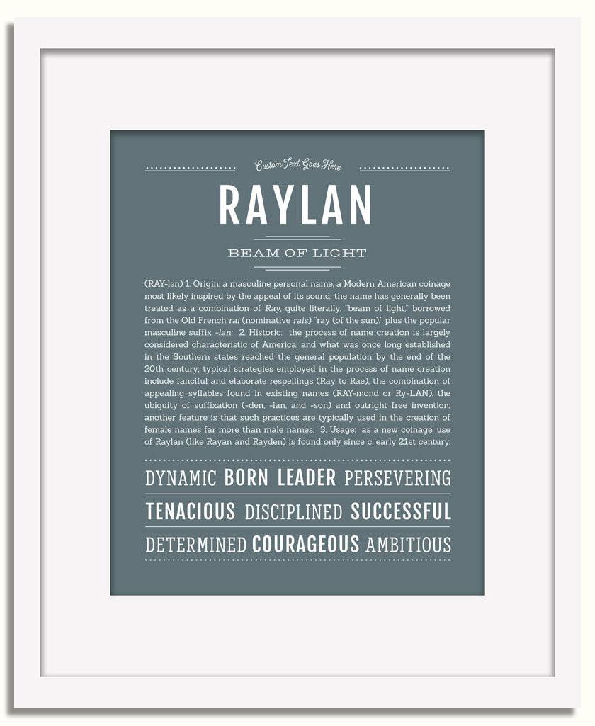 Frame Options | Night Rendezvous | White Frame, Matted