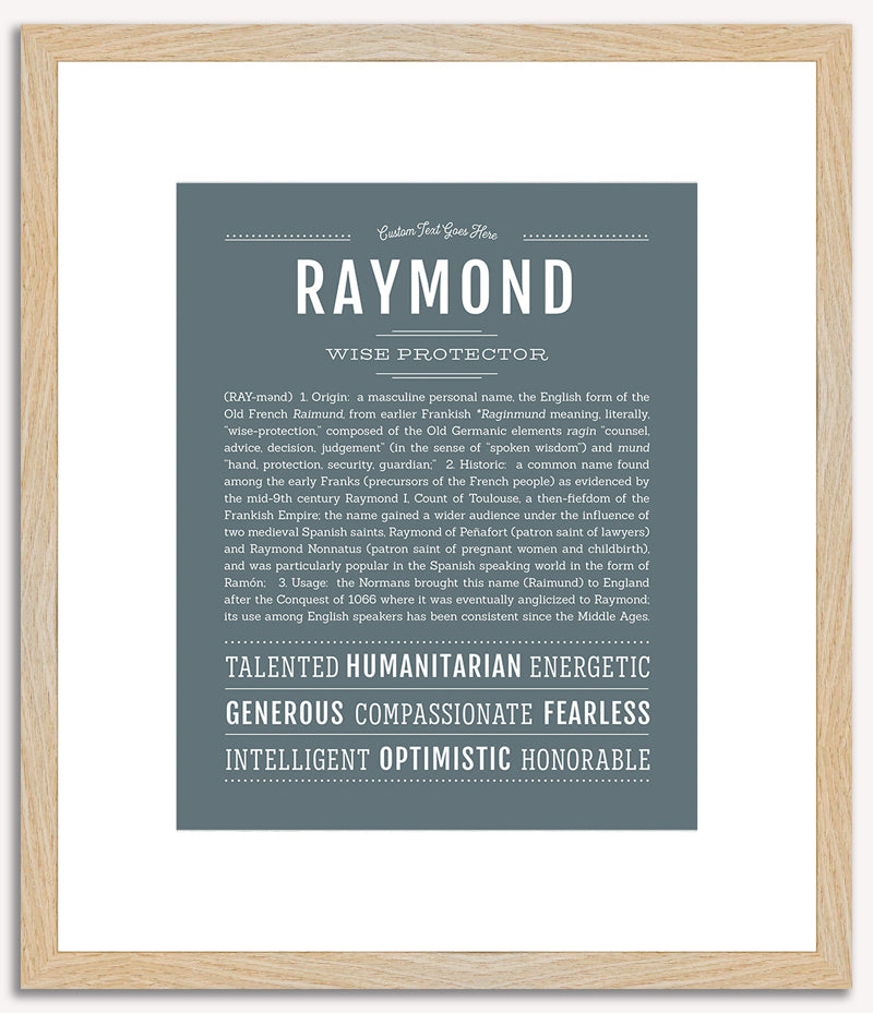 Raymond | Name Art Print