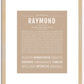 Raymond | Name Art Print