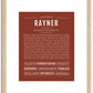 Rayner | Name Art Print