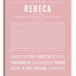 Frame Options | Dusty Rose | White Frame, Matted