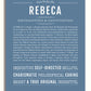 Frame Options | Steele Blue | White Frame, Matted
