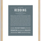 Redding | Name Art Print