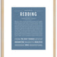 Redding | Name Art Print