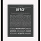 Reece (female) | Name Art Print