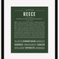 Reece (female) | Name Art Print