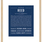 Reed (female) | Name Art Print