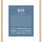 Reed (female) | Name Art Print