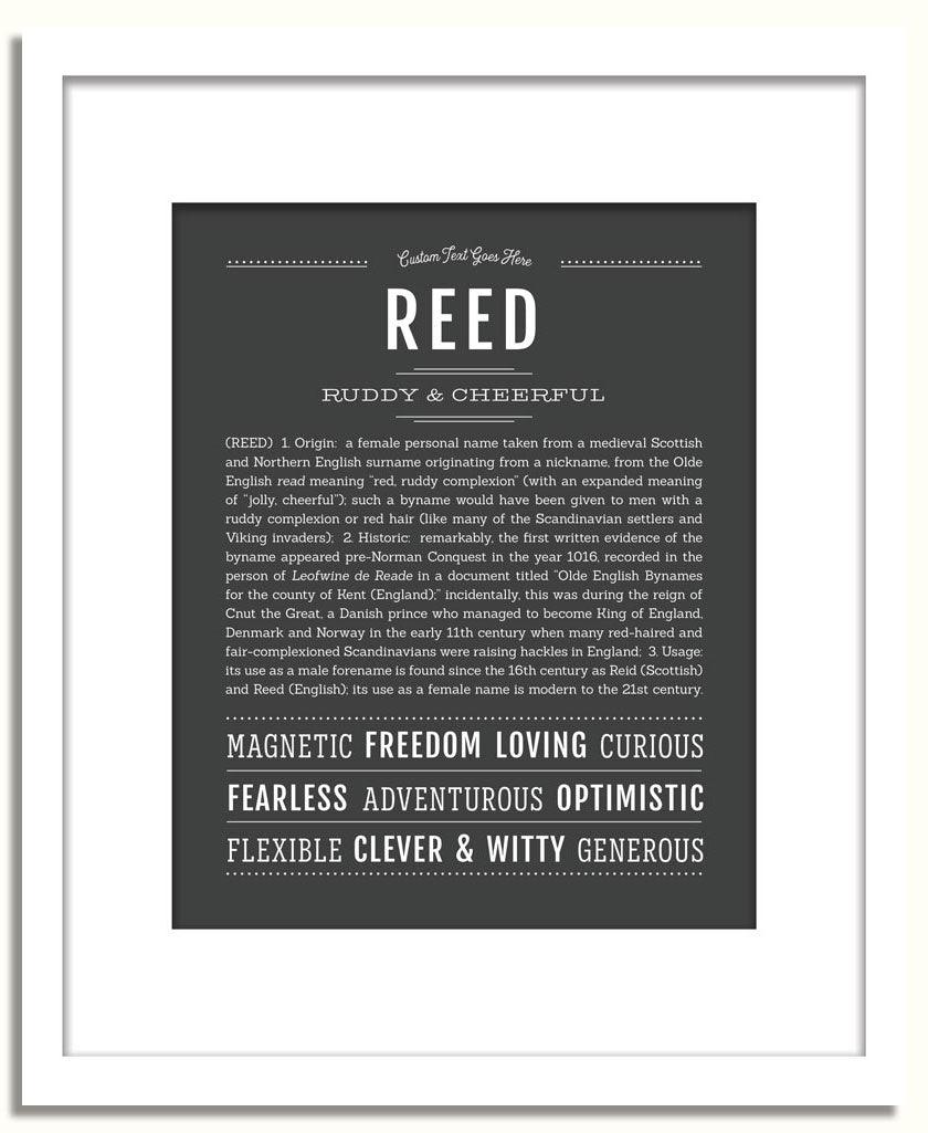 Reed Meaning