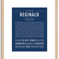 Reginald | Name Art Print