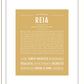 Reia | Name Art Print