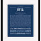 Reia | Name Art Print