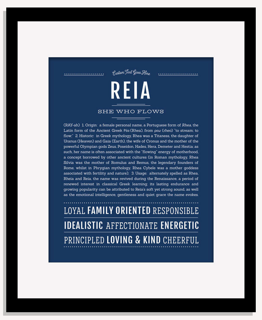Reia | Name Art Print