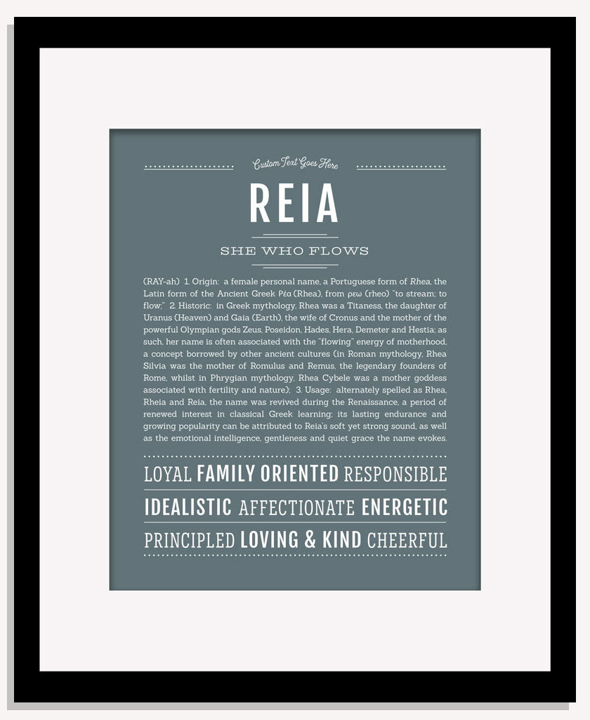 Reia | Name Art Print