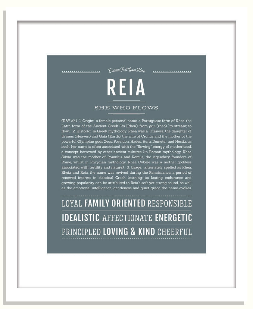 Reia | Name Art Print