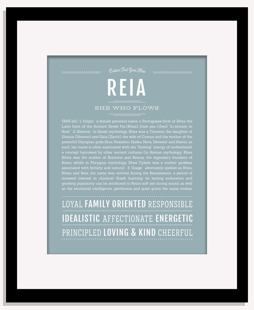 Reia | Name Art Print
