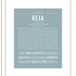 Reia | Name Art Print