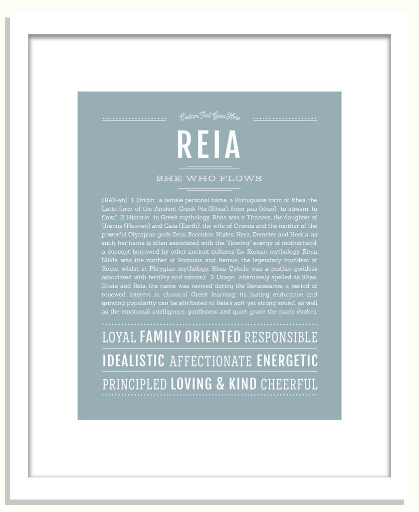 Reia | Name Art Print