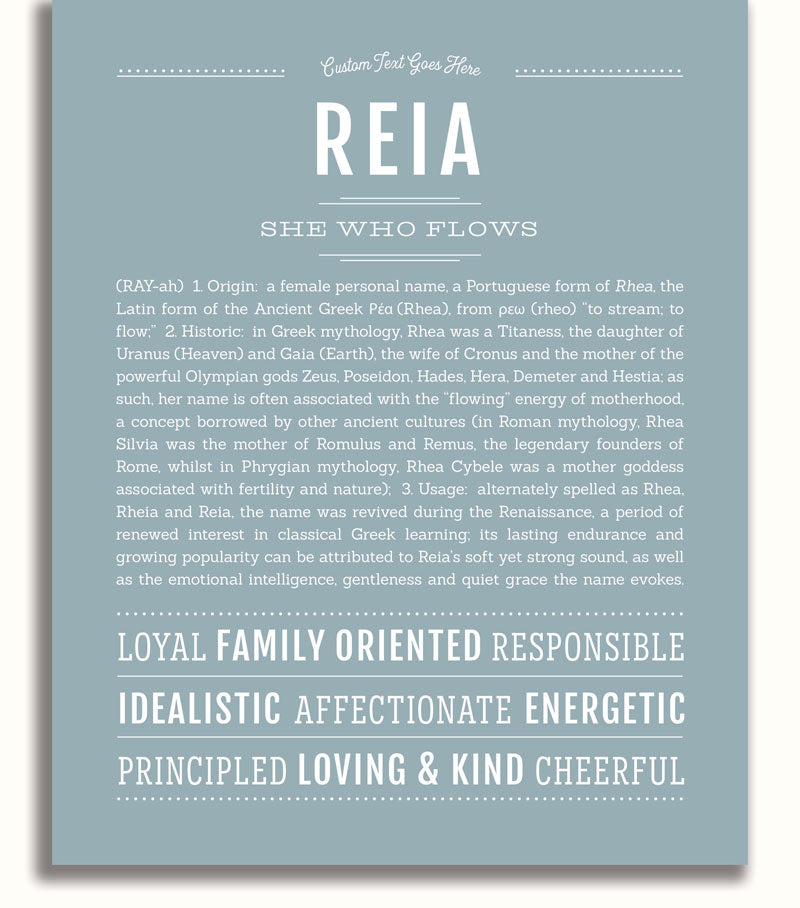 Frame Options | Powder Blue | White Frame, Matted