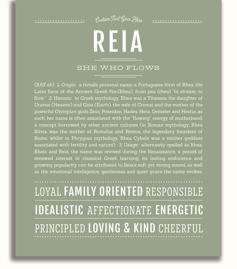 Frame Options | Sage | White Frame, Matted