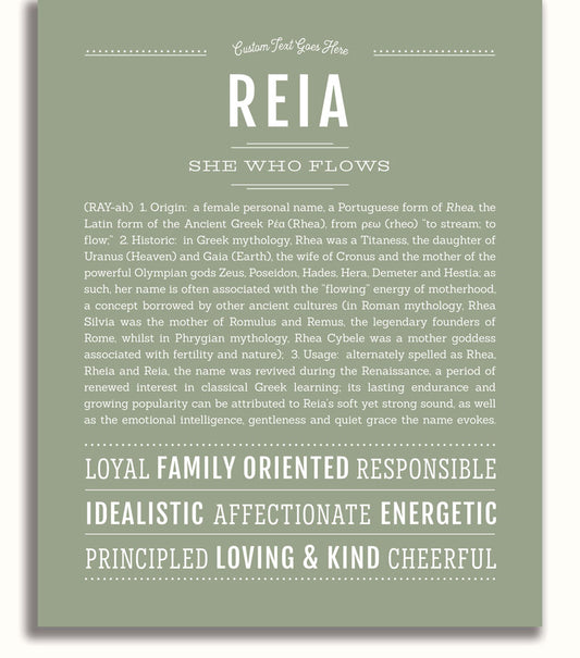 Frame Options | Sage | White Frame, Matted