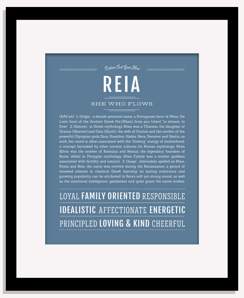 Reia | Name Art Print
