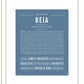 Reia | Name Art Print