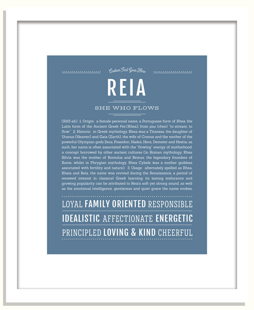 Reia | Name Art Print