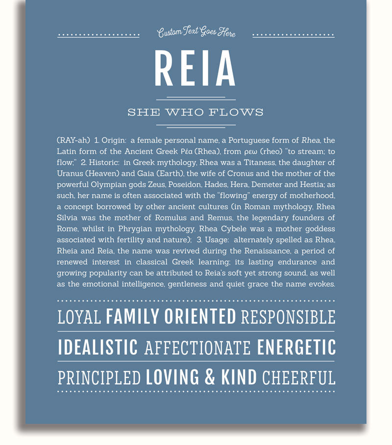 Frame Options | Steele Blue | White Frame, Matted
